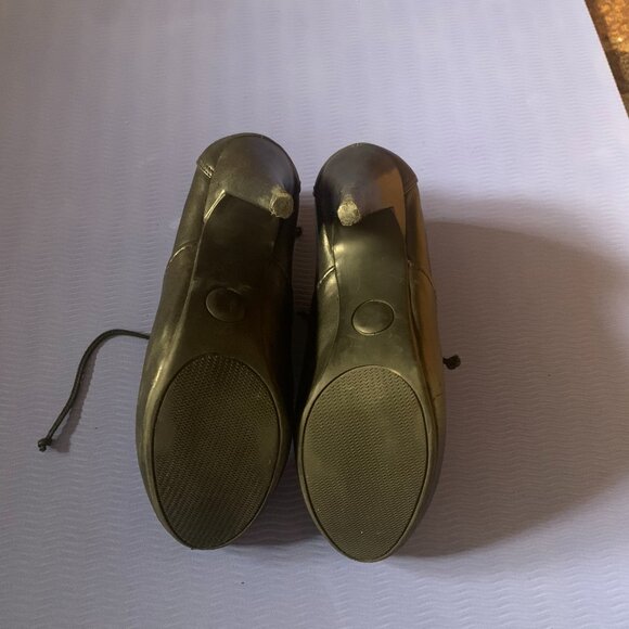 Genuine Leather Black Booties - Picture 10 of 11